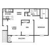 Floor plan: E