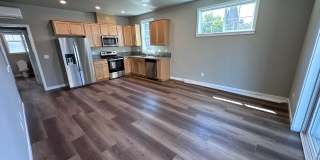 4 Bedroom / 4 bath New Townhome. Every bedroom is its own Master Suite with your own full bathroom, walk in closet and A/C unit. Full-size washer and dryer in your unit. Gallery 9