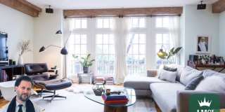Back on the market! Amazing SOHO style full level designer Parkhouse in boutique 3 unit building expansive living space, gourmet kitchen, two patios and pet friendly! Gallery 1