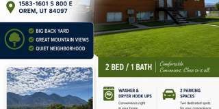SINGLE FAMILY HOUSING -  2 bed/1 bath in Orem Gallery 12