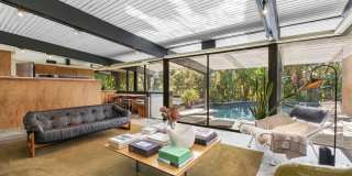3 Bed / 3 Bath Private Mid-Century Oasis with Pool, Detached Studio & Canyon Views Gallery 3