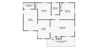 $0 DEPOSIT OPTION! COZY 2 BED 1 BATH HOME WITH OFFICE IN VILLA PARK Gallery 17