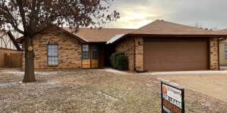 3 bedroom home for rent in Edmond near W 15th Street and Santa Fe!  2 baths, 2 car garage + fenced yard and storm shelter. Gallery 1