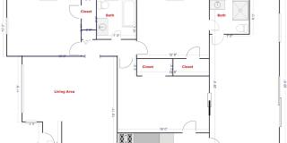 Fresh 3 bedroom + bonus room house minutes away from the beach! Gallery 3