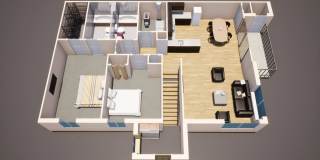 Brand New Douglas Fir-2Br/2Ba Rental Home-Second Floor Gallery 5