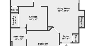 Beautiful 2 bed 1 bath Condo in Aurora Gallery 18