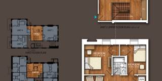 Renovated, Modern Split-Level Apartment – 2 Bed | 1.5 Bath | 1,088 Sq Ft Gallery 10