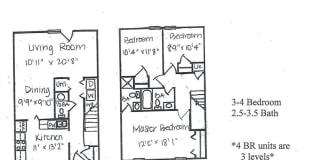 3 Bedroom 2.5  Bath Townhouse Gallery 3