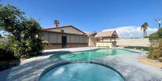 AVAILABLE NOW!! 3 Bedroom/2 Bathroom Cathedral City Pool Home!!  MOVE IN SPECIAL HALF OFF ONE MONTH'S RENT! Gallery 1