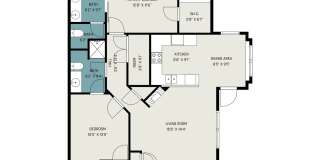 2 beds, close to Ft Carson. Top Floor unit, Available now Gallery 25