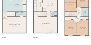 NW Rowhouse Near Georgetown University & Hospital Available Early August Gallery 25
