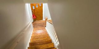 End unit 2 bedroom 1 bathroom home located in the historic Fairview section of Camden with Parking in rear. Gallery 5
