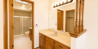 Incredibly spacious two-story condo in a NE heights neighborhood. Gallery 14