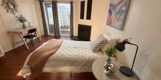 Large Private Furnished Girl  Room Downtown ASAP - Balcony, Storage and more Gallery 4