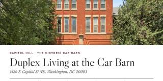 Two-Level 1BR/1BA Condo at Capitol Hill's Historic Car Barn | $3,100/month Two-Level 1BR/1BA Condo at Capitol Hill's Historic Car Barn | $3,100/month Gallery 1