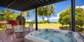 Ke Iki Beach Oceanfront 4 bed 3 bath luxury home | Available Now Ke Iki Beach Oceanfront 4 bed 3 bath luxury home | Available Now Gallery 1