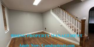 End unit 2 bedroom 1 bathroom home located in the historic Fairview section of Camden with Parking in rear. Gallery 1