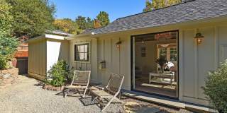 High end, fully furnished, cottage in Downtown Mill Valley!  Plus optional additional cottage! PROGRESSIVE Gallery 20