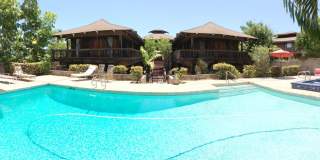 Very private, mostly furnished, rustic Maui Meadows home with large pool, walk around deck with panoramic ocean views. Available for 6 months only. Gallery 40