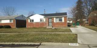 32142 Newcastle St is a 3-bedroom brick ranch for rent in Romulus, Michigan for $1,300/month — Section 8 and Housing Choice Vouchers welcome, just minutes from Detroit Metropolitan Airport in 48174. Gallery 1