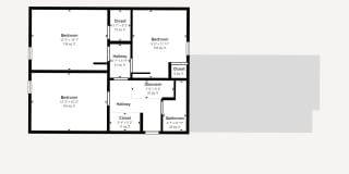 Madison/W.95th neighborhood : 3 bedroom/1 bath single family house available NOW. Gallery 17