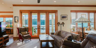 Impeccable Low Bank Bainbridge Waterfront Home with Private Dock Gallery 12