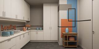 Mural at Stovehouse Gallery 17