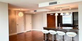 $4,400 – Allure Waikiki, partly furnished 2-Bdrm, 2-Bath, 1-parking Gallery 1