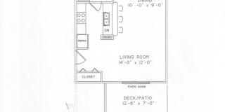 Large One Bedroom Walking Distance to UIHC on 1st floor, walk out patio, available 8/1/2026 Gallery 5