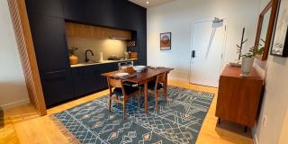 FURNISHED: SPECIAL PRICE 2 MONTHS OFFER - UTILITIES PAID BY OWNER:  NWX tastefully furnished 1 bed, 1 bath located on the 3rd floor Arête Modern Condo in the heart of of Bend's Northwest Crossing Grove Gallery 5