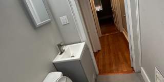 End unit 2 bedroom 1 bathroom home located in the historic Fairview section of Camden with Parking in rear. Gallery 4