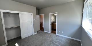 4 Bedroom / 4 bath New Townhome. Every bedroom is its own Master Suite with your own full bathroom, walk in closet and A/C unit. Full-size washer and dryer in your unit. Gallery 28