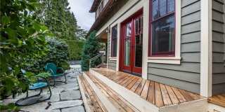 Meticulously designed Craftsman in North Beach with private beach access. Gallery 24