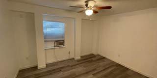 1 bed downstairs unit with courtyard, laundry access,brand new appliances, paint and flooring, includes all utilities up to 200 monthly Gallery 1
