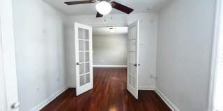 MOVE IN NOW!! Gated community Miriada! 1st floor 1X1.5 bath condo near pool area!!! Laminate wood flooring in living area and carpet in bedroom! Has washer & dryer! Gas stove & water heater! Gallery 18