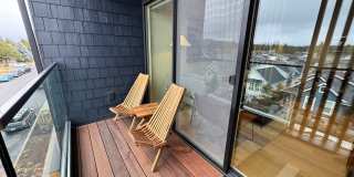 FURNISHED: SPECIAL PRICE 2 MONTHS OFFER - UTILITIES PAID BY OWNER:  NWX tastefully furnished 1 bed, 1 bath located on the 3rd floor Arête Modern Condo in the heart of of Bend's Northwest Crossing Grove Gallery 17