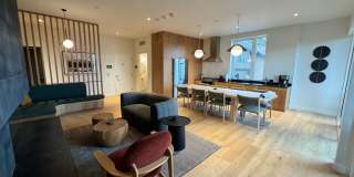 FURNISHED: SPECIAL PRICE 2 MONTHS OFFER - UTILITIES PAID BY OWNER:  NWX tastefully furnished 1 bed, 1 bath located on the 3rd floor Arête Modern Condo in the heart of of Bend's Northwest Crossing Grove Gallery 30