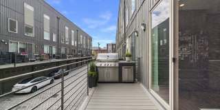 Rare 2-Car Gated Parking, Garage, Private Deck & Roof Deck with Skyline Views Gallery 19