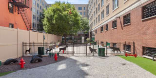 Courtyard at Jefferson Gallery 13