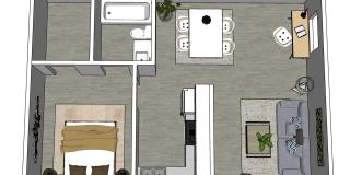 Meadowbrook Apartments | Quiet Studio-3BR Homes, Water & Trash Paid, Pet Friendly | East Tulsa Gallery 4