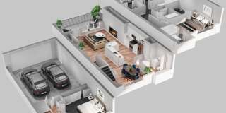 Contemporary 4 Bedroom, 3 Bath Townhome with 2-Car Garage! Gallery 1