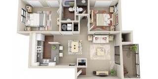 Cedar Ridge Apartments and Townhomes Gallery 43