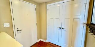 $500 OFF FIRST MONTH'S RENT!!!! Views of Puget Sound and iconic great wheel. Renovated condo in highly desirable Newmark Towers. Gallery 14