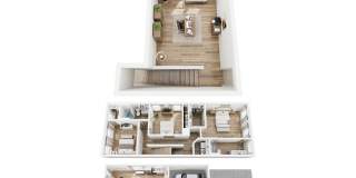 New Classically designed Duet style homes for Rent in Charlotte Gallery 3