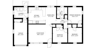 3 Bedroom Brick Ranch Gallery 1