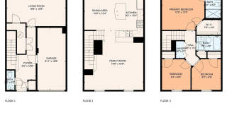 3 BR/4 BA Townhome - 1720 SF in Vineland - Kings Crossing! Gallery 4