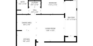 1BR Condo with Private Balcony, Central A/C & Community Amenities in Corona Gallery 5
