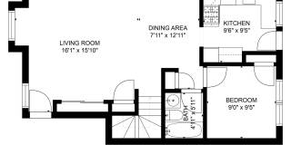 Huge 4 bed 2 bath townhouse near Northeastern with a move in special! Gallery 7