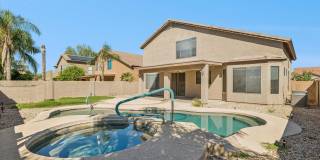 READY NOW!!! Stunning updated home in Tesoro that is 4 bedrooms, 3 bathrooms, plus a loft, plus a POOL & SPA, plus REAL GRASS, plus a loft, plus an office, plus no carpet, plus a bed & bath on the first level, SO MANY PLUSSES!!! Gallery 1
