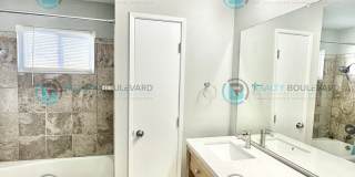 2-bed, 2-bath, 2-story townhome with pool and park like setting outside the front door. Gallery 18